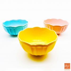 WEIGAO manufacturer reactive glazed porcelain ceramic bowl