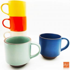 WEIGAO Manufacturer stackable porcelain mug