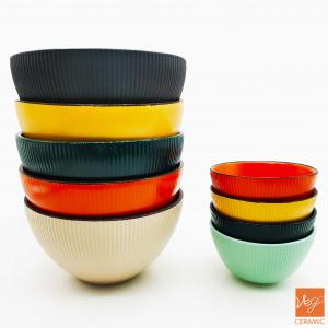 WEIGAO wholesaler stackable stoneware bowl